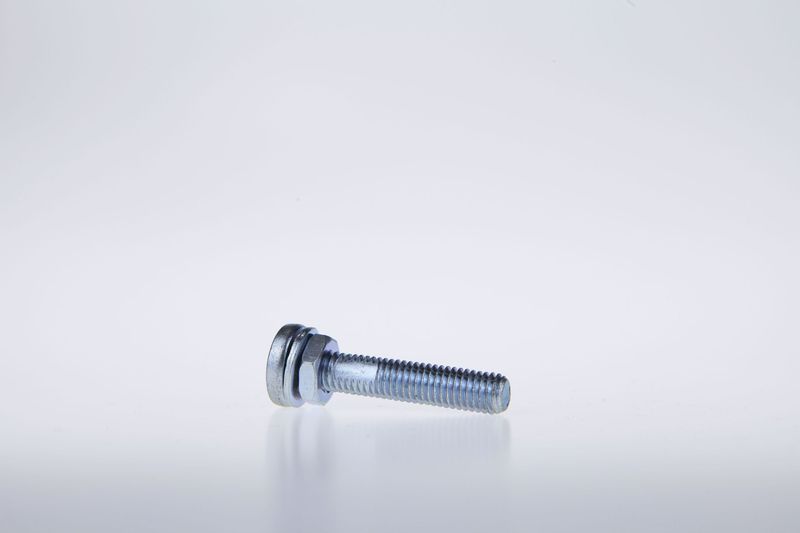 Special screws with washers