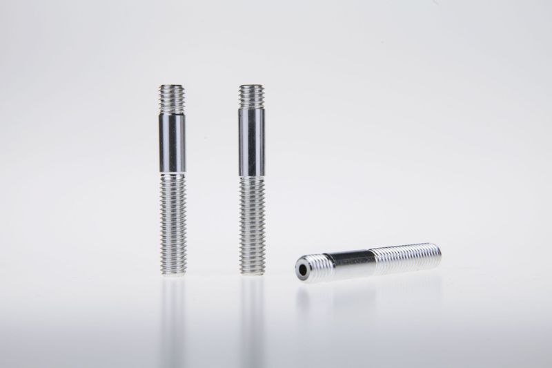 Special  aluminum parts with inner holes